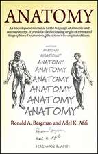 Anatomy: An encyclopedic reference to the language of anatomy and neuroanatomy. It provides the fascinating origin of terms and biographies of anatomists/physicians who originated them