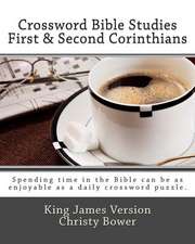 Crossword Bible Studies - First & Second Corinthians