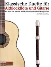 Klassische Duette Fur Altblockflote Und Gitarre