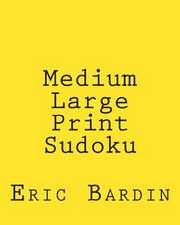 Medium Large Print Sudoku