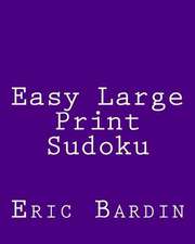 Easy Large Print Sudoku