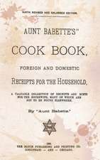 Aunt Babette's Cook Book.