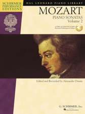 Mozart Piano Sonatas, Volume 2 - Schirmer Performance Editions with Recorded Performances