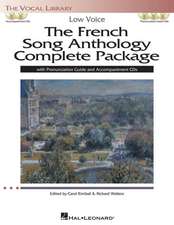 The French Song Anthology Complete Package Book/Online Audio