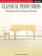 Classical Piano Solos - First Grade