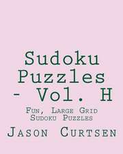 Sudoku Puzzles - Vol. H