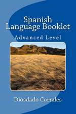 Spanish Language Booklet - Advanced