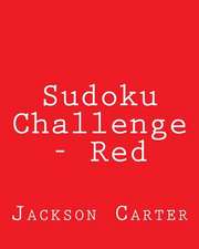 Sudoku Challenge - Red