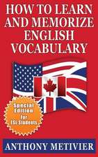 How to Learn and Memorize English Vocabulary