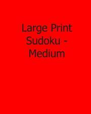 Large Print Sudoku - Medium