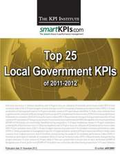 Top 25 Local Government Kpis of 2011-2012