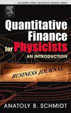 Quantitative Finance for Physicists: An Introduction