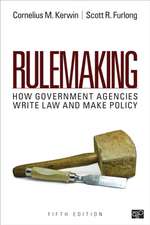 Kerwin, C: Rulemaking