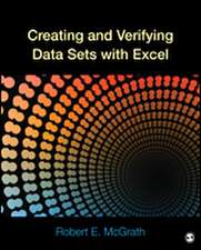 Creating and Verifying Data Sets with Excel