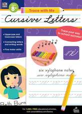 Trace with Me Cursive Letters