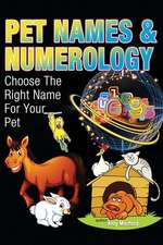 Pet Names and Numerology