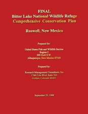 Bitter Lake National Wildlife Refuge Comprehensive Conservation Plan