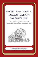 The Best Ever Guide to Demotivation for Bus Drivers