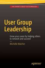 User Group Leadership