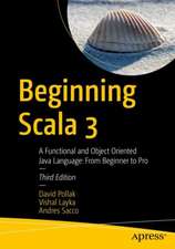 Beginning Scala 3: A Functional and Object-Oriented Java Language