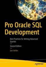 Pro Oracle SQL Development 