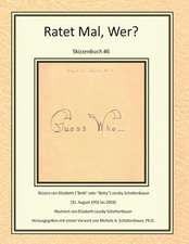 Ratet Mal, Wer? Skizzenbuch #6