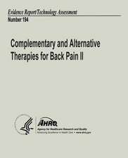 Complementary and Alternative Therapies for Back Pain II