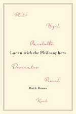 Lacan with the Philosophers