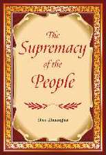 The Supremacy of the People