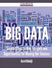 Big Data - Simple Steps to Win, Insights and Opportunities for Maxing Out Success