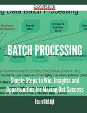 Batch Processing - Simple Steps to Win, Insights and Opportunities for Maxing Out Success