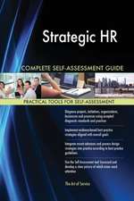 Strategic HR Complete Self-Assessment Guide