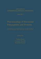 Pharmacology of Hormonal Polypeptides and Proteins: Proceedings of an International Symposium on the Pharmacology of Hormonal Polypeptides, held in Milan, Italy, September 14–16, 1967