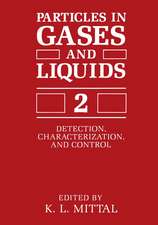 Particles in Gases and Liquids 2: Detection, Characterization, and Control