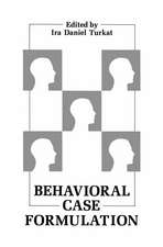 Behavioral Case Formulation