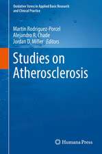 Studies on Atherosclerosis