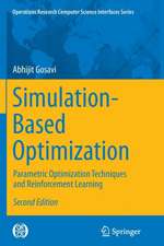 Simulation-Based Optimization: Parametric Optimization Techniques and Reinforcement Learning