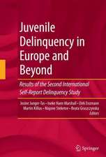 Juvenile Delinquency in Europe and Beyond: Results of the Second International Self-Report Delinquency Study