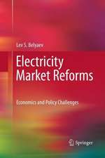 Electricity Market Reforms: Economics and Policy Challenges