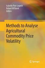 Methods to Analyse Agricultural Commodity Price Volatility