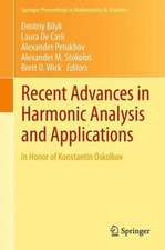 Recent Advances in Harmonic Analysis and Applications: In Honor of Konstantin Oskolkov