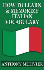 How to Learn & Memorize Italian Vocabulary ...