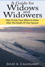 A Guide for Widows and Widowers