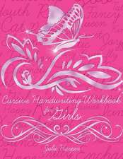 Cursive Handwriting Workbook for Girls