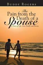 The Pain from the Death of a Spouse