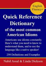 Quick Reference Dictionary