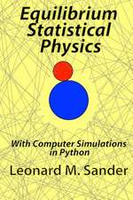 Equilibrium Statistical Physics