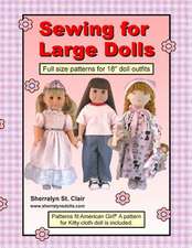 Sewing for Large Dolls