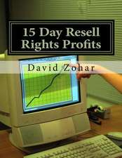 15 Day Resell Rights Profits