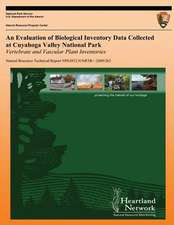 An Evaluation of Biological Inventory Data Collected at Cuyahoga Valley National Park